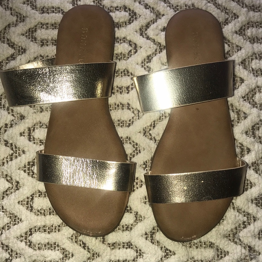 Gold Sandals